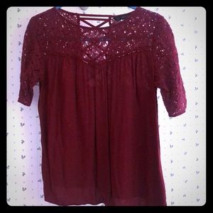 Zara lace blouse